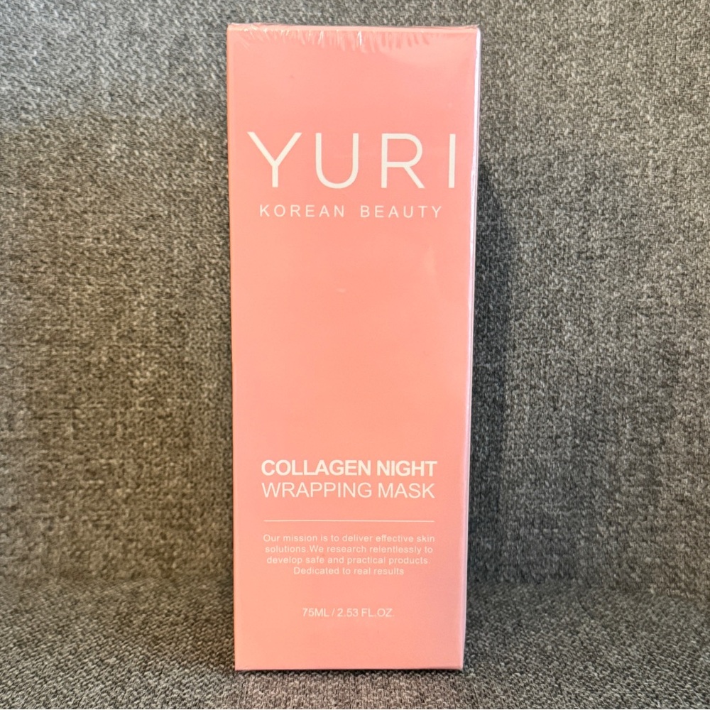 YURI Collagen Night Wrapping Mask - Pink